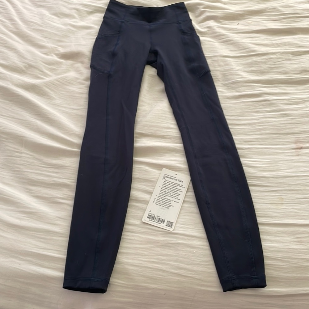 Lululemon Invigorate HR Tight 28” True Navy